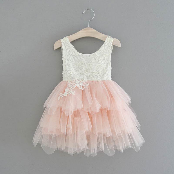In Ivory Color, Lauren Flower Girl Dress Looks Perfect. – Nicolette's  Couture