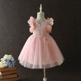 Gorgeous Shaelynn Flower Girl Dress Available in Pink, Gray & White ...