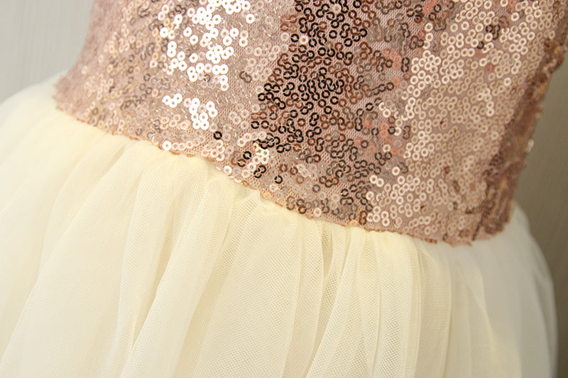 The Dana Dress - Rose Gold - Nicolette's Couture