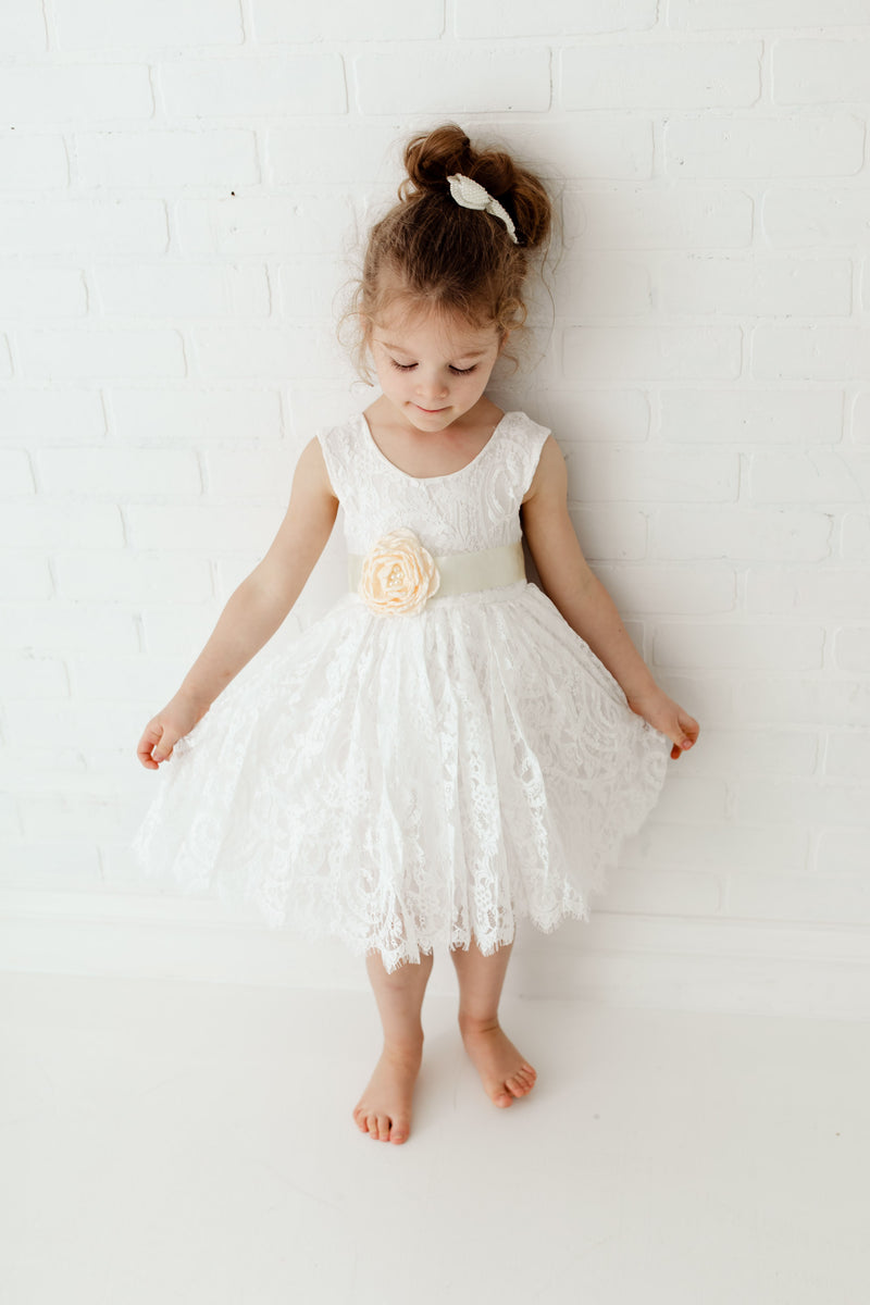 The Lauren Dress - White